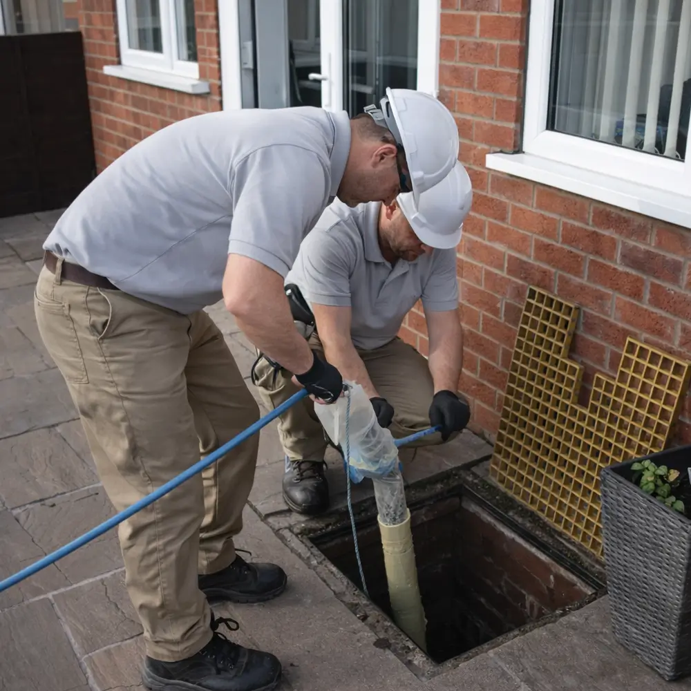 Blocked drain repair service in Much Hadham