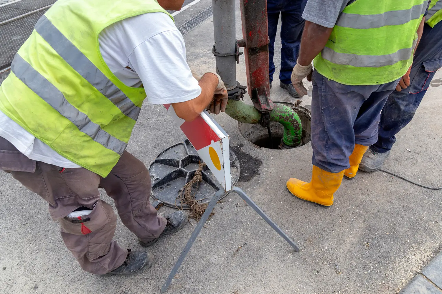 CCTV drain survey inspection in Much Hadham